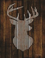 Deer Head I Framed Print
