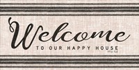 Welcome to Our Happy Place Fine Art Print