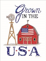 Grown in the U.S.A. Fine Art Print