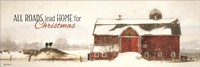 All Roads Lead Home for Christmas Fine Art Print