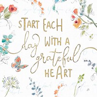 Soft Season V White Fine Art Print