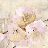 Elegance III Pink Framed Print