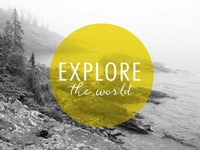 Explore the World v2 Fine Art Print