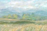 Country Meadow Landscape Fine Art Print