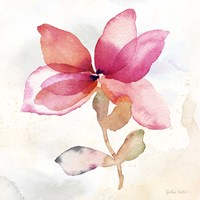 Poppy Single Red Framed Print