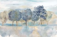 Treeline Reflection Landscape Fine Art Print