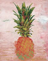 Painted Pineapple II Fine Art Print