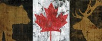 Canada Trio Panel I Fine Art Print