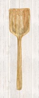 Vintage Kitchen Wooden Spatula Framed Print
