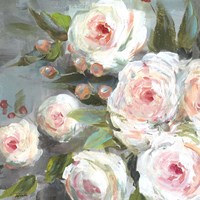 Pink Blooms I Framed Print