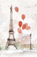 Balloons in Paris Fine Art Print