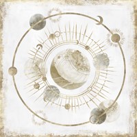 Golden Galaxy I Fine Art Print