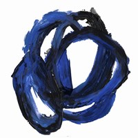 Eternal Indigo II Framed Print