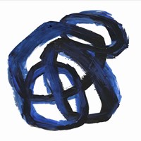 Eternal Indigo III Framed Print