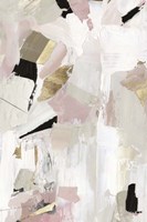 Black Rose Gold I Framed Print