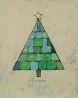 Christmas Tree I Fine Art Print