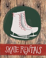 Skate Rentals Fine Art Print