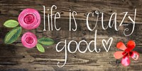 Crazy Good Life Fine Art Print