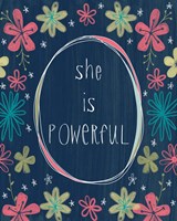 She is Powerful Fine Art Print