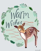 Warm Wishes Fawn Fine Art Print