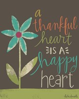 Thankful Happy Heart Fine Art Print