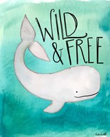 Wild Whale Fine Art Print