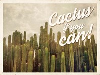 Cactus If You Can Fine Art Print