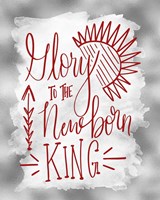 Glory to the Newborn King II Fine Art Print