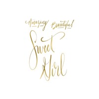 Amazing Beautiful Sweet Girl Fine Art Print