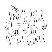 Fire in Her Soul Fine Art Print