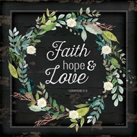 Faith, Hope and Love Fine Art Print