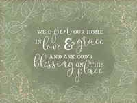 We Open Our Homes Fine Art Print