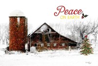 Peace on Earth Barn Fine Art Print
