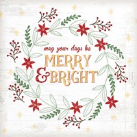 Merry and Bright Fine Art Print