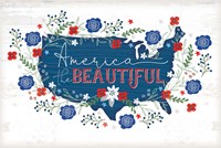 America the Beautiful Fine Art Print
