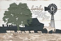 Homestead I Framed Print