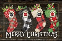 Merry Stockings Fine Art Print