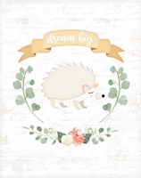 Sweet Little Hedgehog Fine Art Print