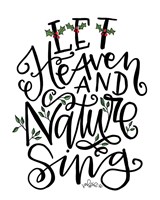 Let Heave and Nature Sing Fine Art Print