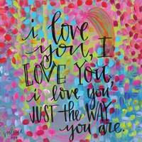 I Love You Fine Art Print