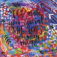 God Made You Special Fine Art Print