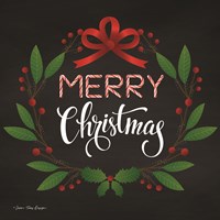 Peppermint Merry Christmas Fine Art Print