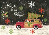 It's a Woody Christmas Fine Art Print