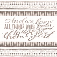 All Things Work Together Fine Art Print