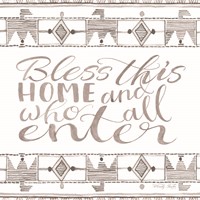 Bless This Home Fine Art Print