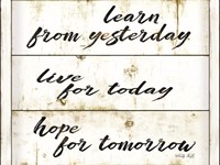 Live for Today Fine Art Print