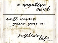 Positive Life Fine Art Print