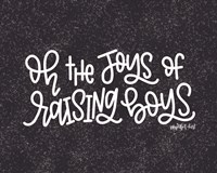 Raising Boys Fine Art Print