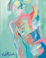 Figure Series: Blueberry Stretch Fine Art Print