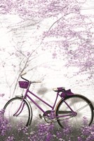 Ultra Violet Bicycle Fine Art Print